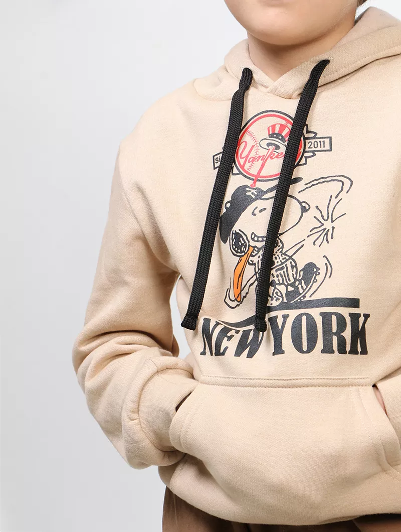 Sweat-shirt à capuche imprimé garçon